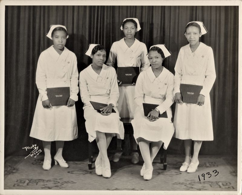 1933 Brewster Nursing School Graduates